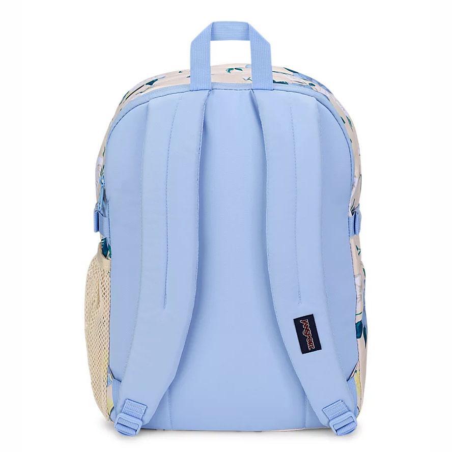 Sac à Dos Scolaire JanSport Main Campus Bleu Jaune | LYI-00279421